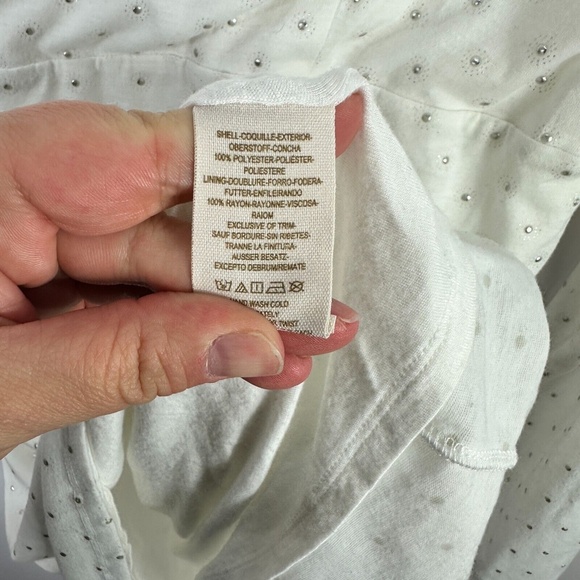 Free People Studded Rhinestone Mini Dress Womens Large Indie Sleze Showgirl Glam - Picture 6 of 7